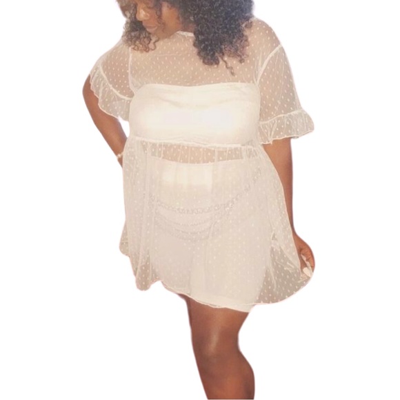 PLUS Peplum Top 🤍 - Picture 5 of 5